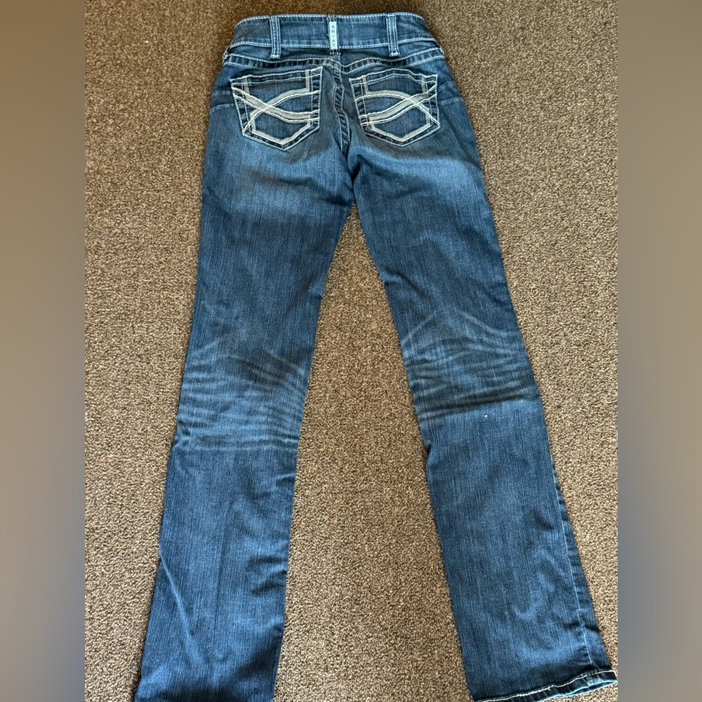 Ariat Blue Boot Cut Jeans Classic Style